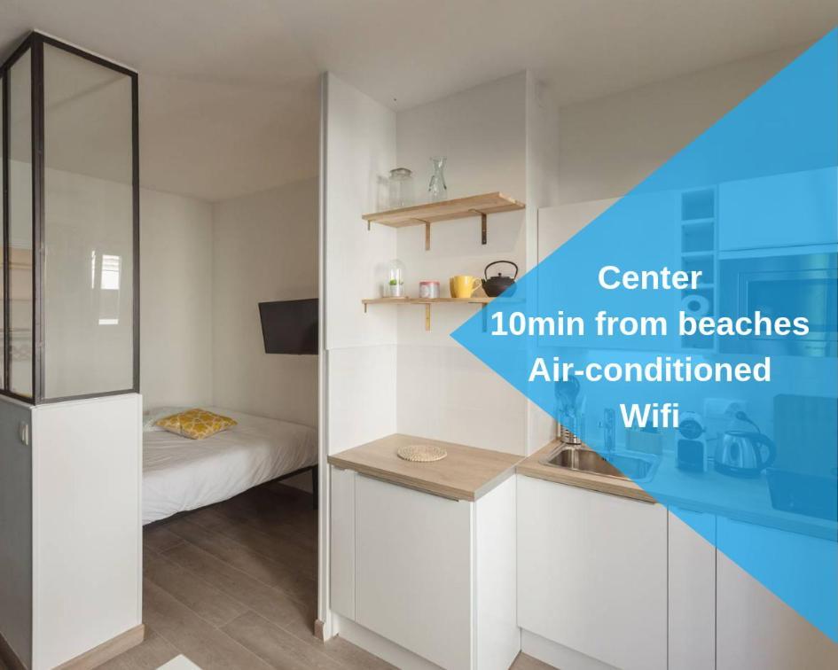 Nicelidays - Le Berlioz - City Central - 7Min From Beaches Bagian luar foto